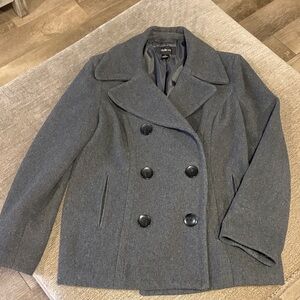 Style & Co. Women’s Charcoal Peacoat Size L